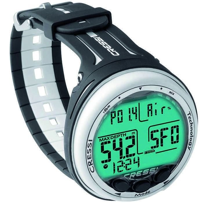 Cressi Giotto Dalış Bilgisayarı BLACK-WHITE