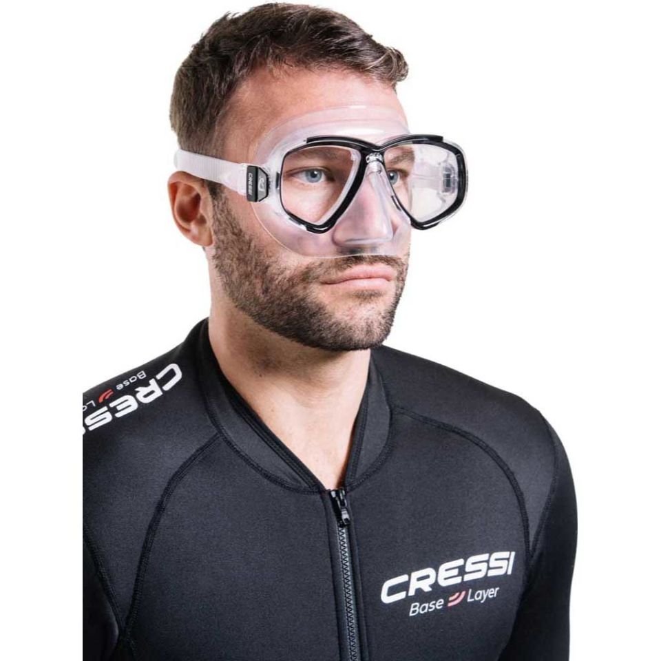 Cressi Perla Dalış Maskesi CLEAR-BLACK