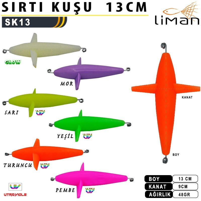 Liman Sırtı Kuşu 13 cm