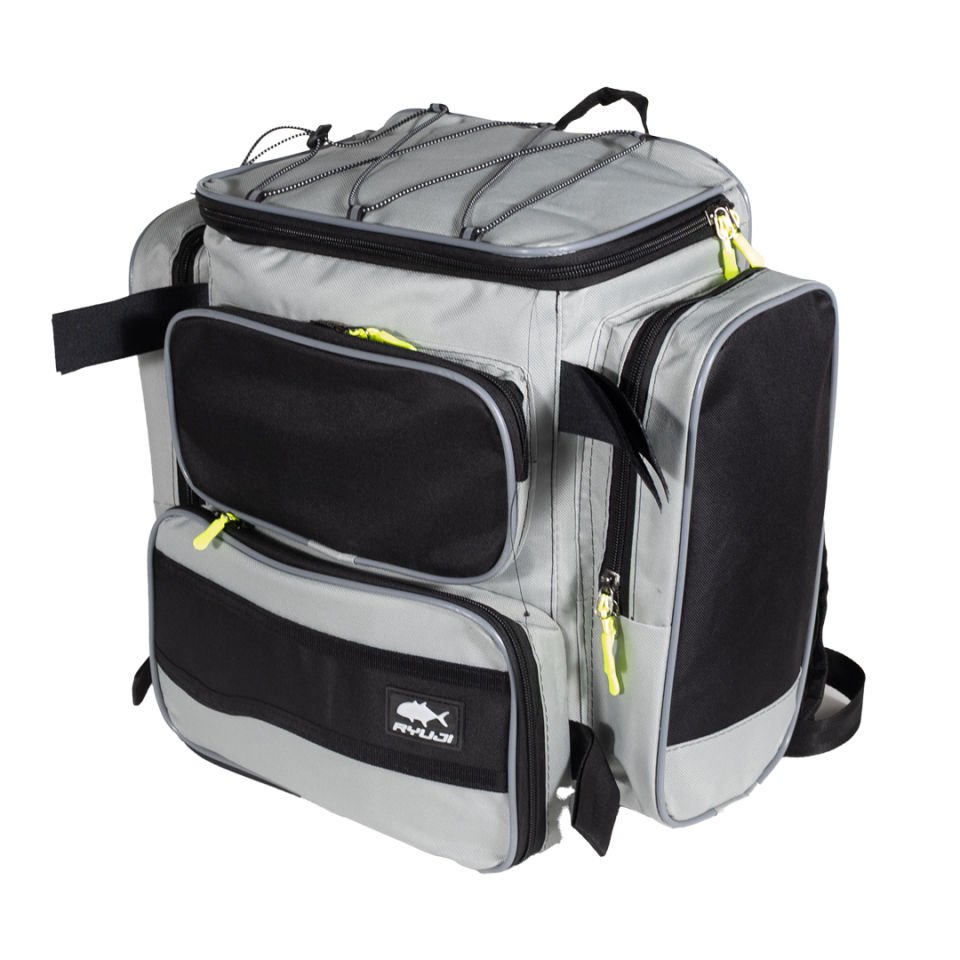 RYUJI PRO FISHER SPIN ÇANTASI GRİ-SİYAH (45*40*20CM)