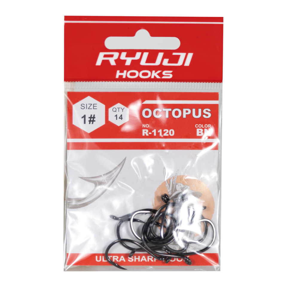 RYUJI OCTOPUS BLACK NICKEL İĞNE