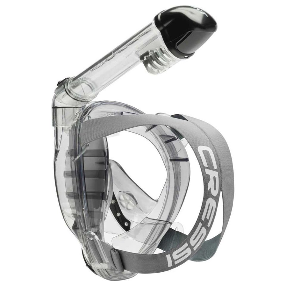 Cressi Knight Tam Yüz Maske SMOKED/CLEAR - S/M