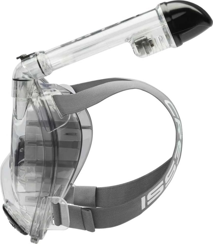 Cressi Knight Tam Yüz Maske SMOKED/CLEAR - S/M