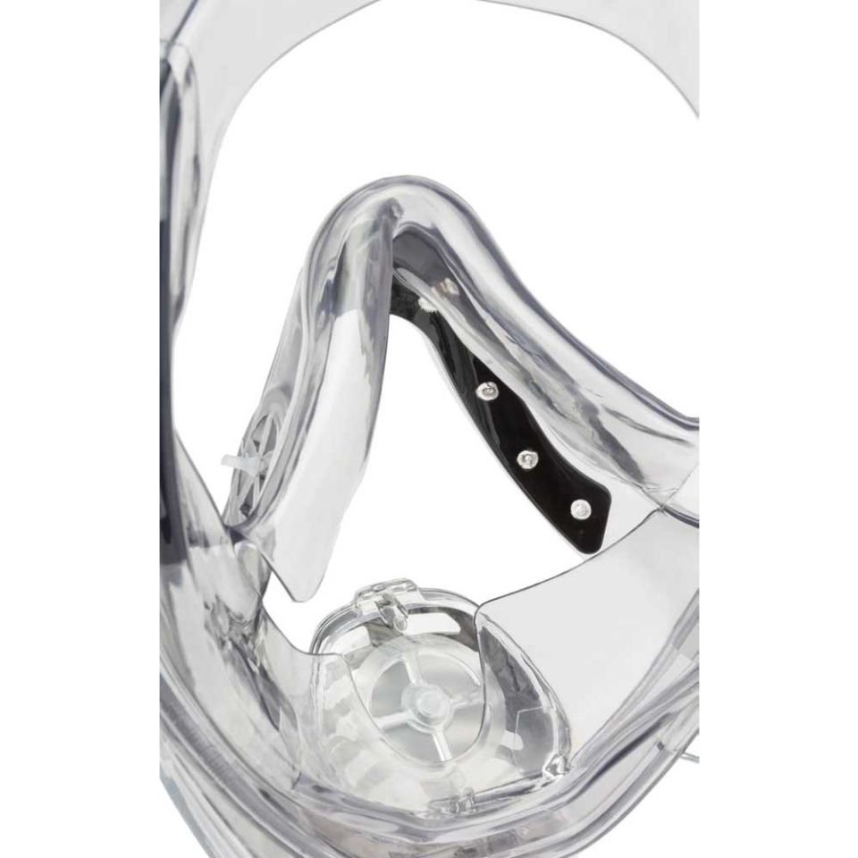 Cressi Knight Tam Yüz Maske SMOKED/CLEAR - S/M