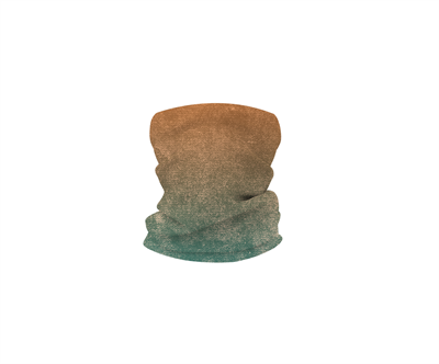 Fujin Neck Gaiter Boyunluk Aqua Orange