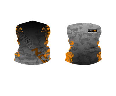 Fujin Neck Gaiter Boyunluk Camo Orange