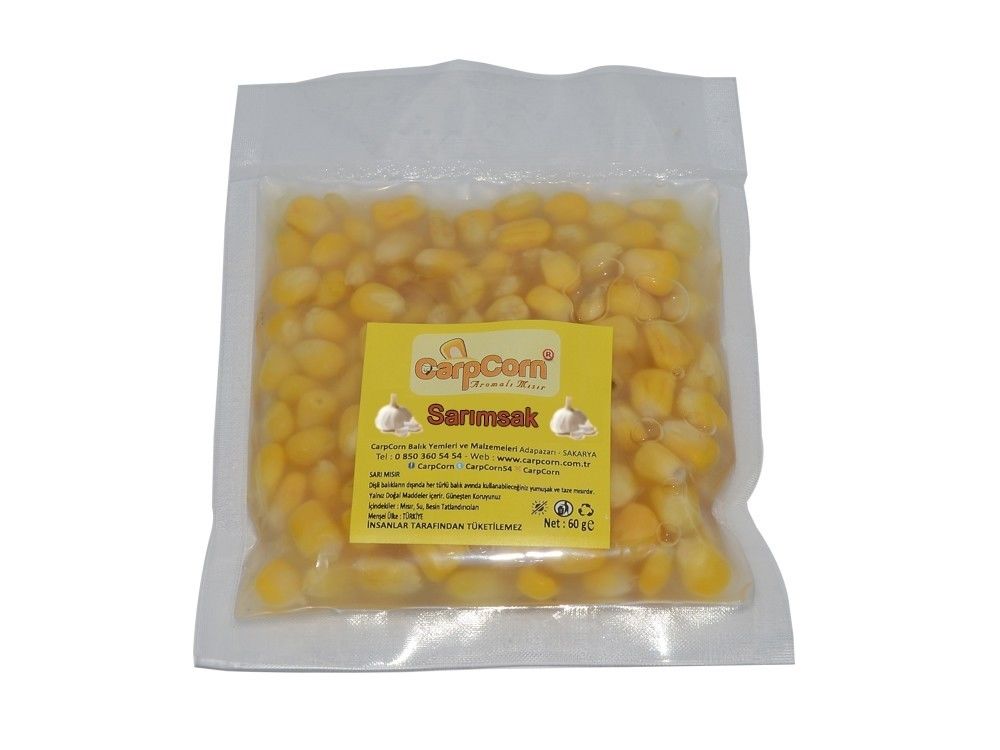 Carp Corn Vakumlu Süt Mısır Doğal Sazan Yemi Net 60gr