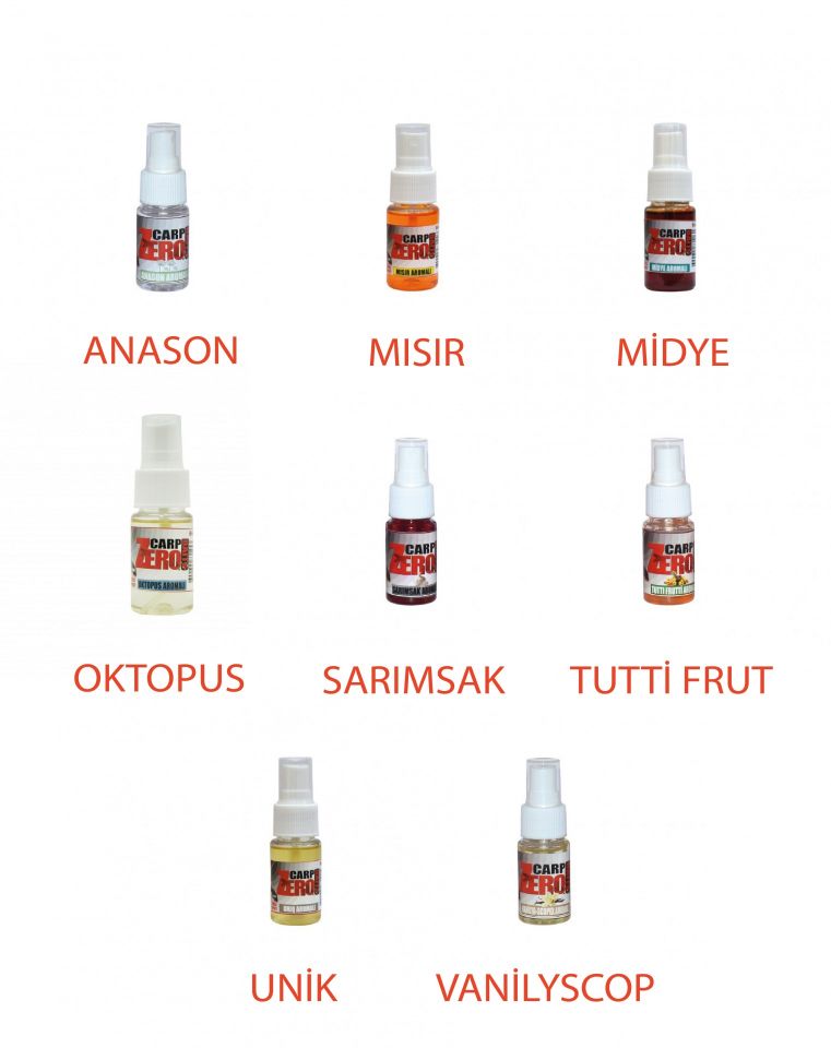 Carp Zero Boili Sprey Atraktör 30ml Cezbedici Yem Katkısı