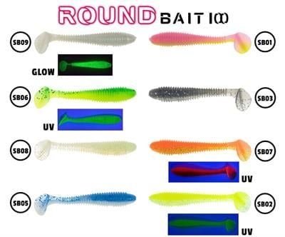 Fujin Round Bait 100mm Silikon Balık