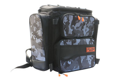 Fujin Black Camo Back Pack - Balıkçı Sırt Çantası
