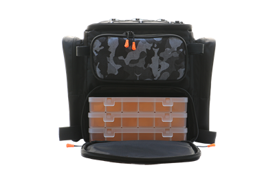 Fujin Black Camo Back Pack - Balıkçı Sırt Çantası