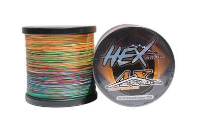 Fujin Hex Braid 4x 1000mt 0,40 mm Multicolor PE Bobin İp