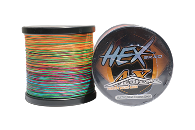 Fujin Hex Braid 4x 1000mt 0,40 mm Multicolor PE Bobin İp