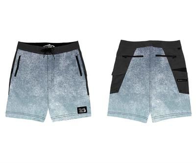 Fujin Performance Short Aqua Blue