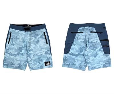 Fujin Performance Short Camo Indigo