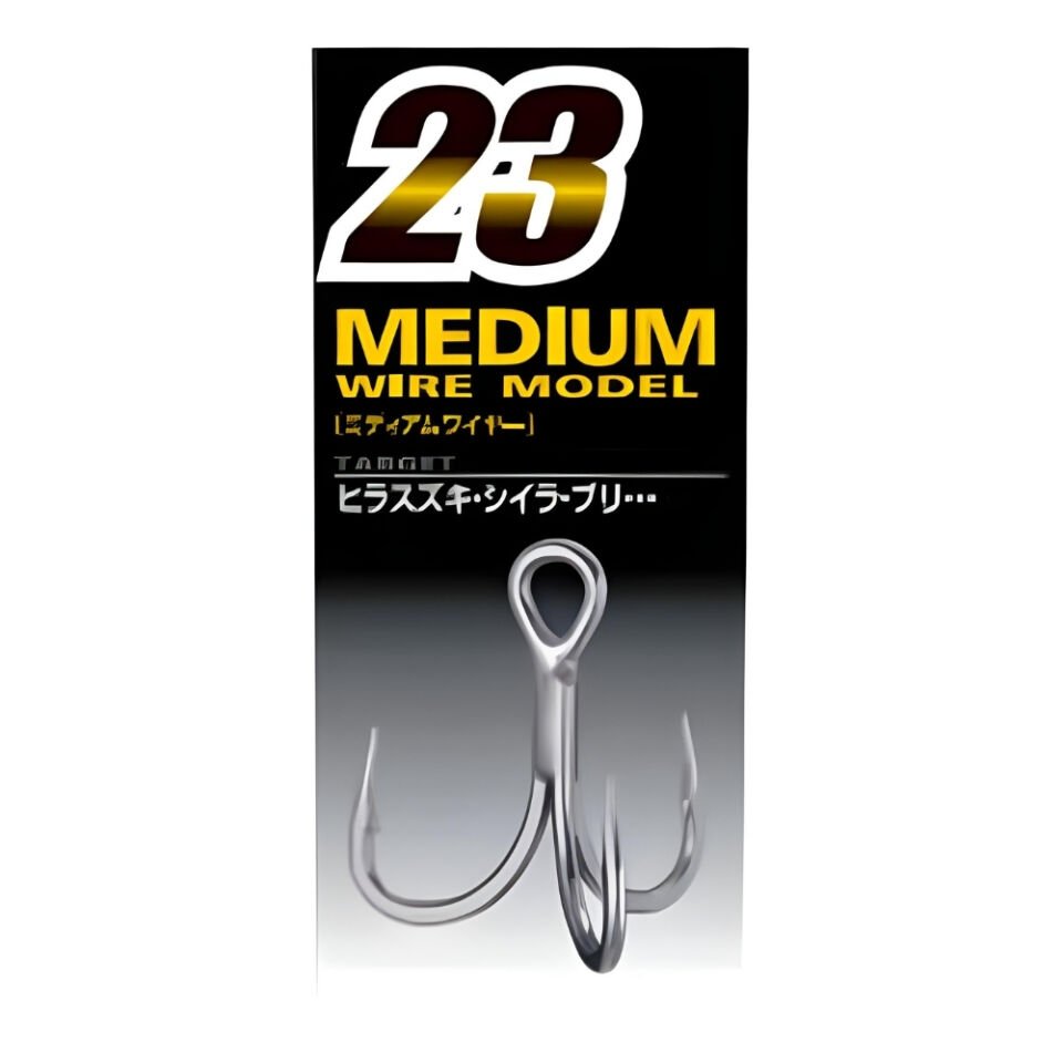 Shout Straight Point 23 Silver Üçlü İğne (6AD)