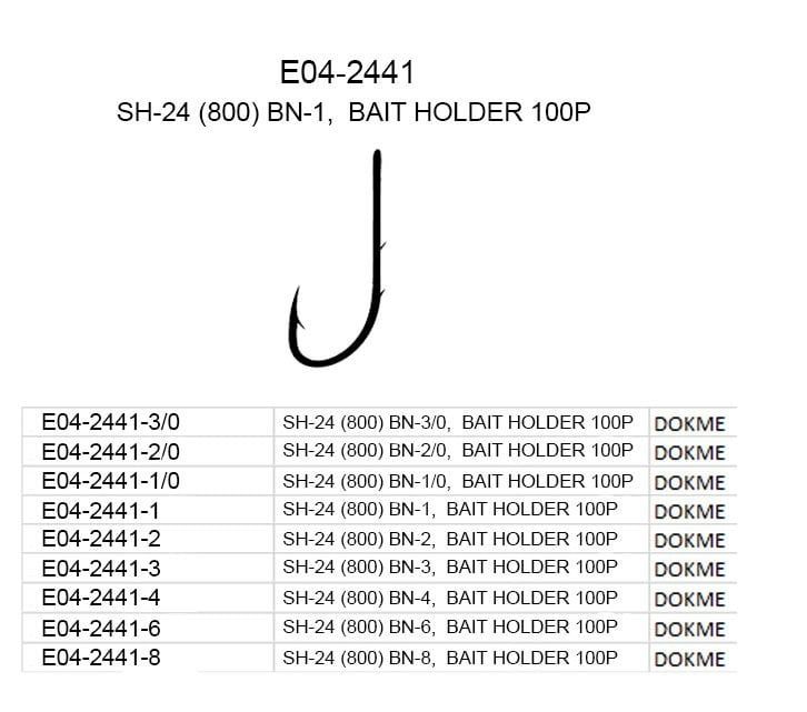 ECOTACKLE E04-2441 SH-24 (800) BN , BAIT HOLDER 100P