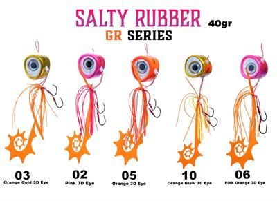 Fujin Salty Rubber 40gr GR Serisi Tai Rubber Set