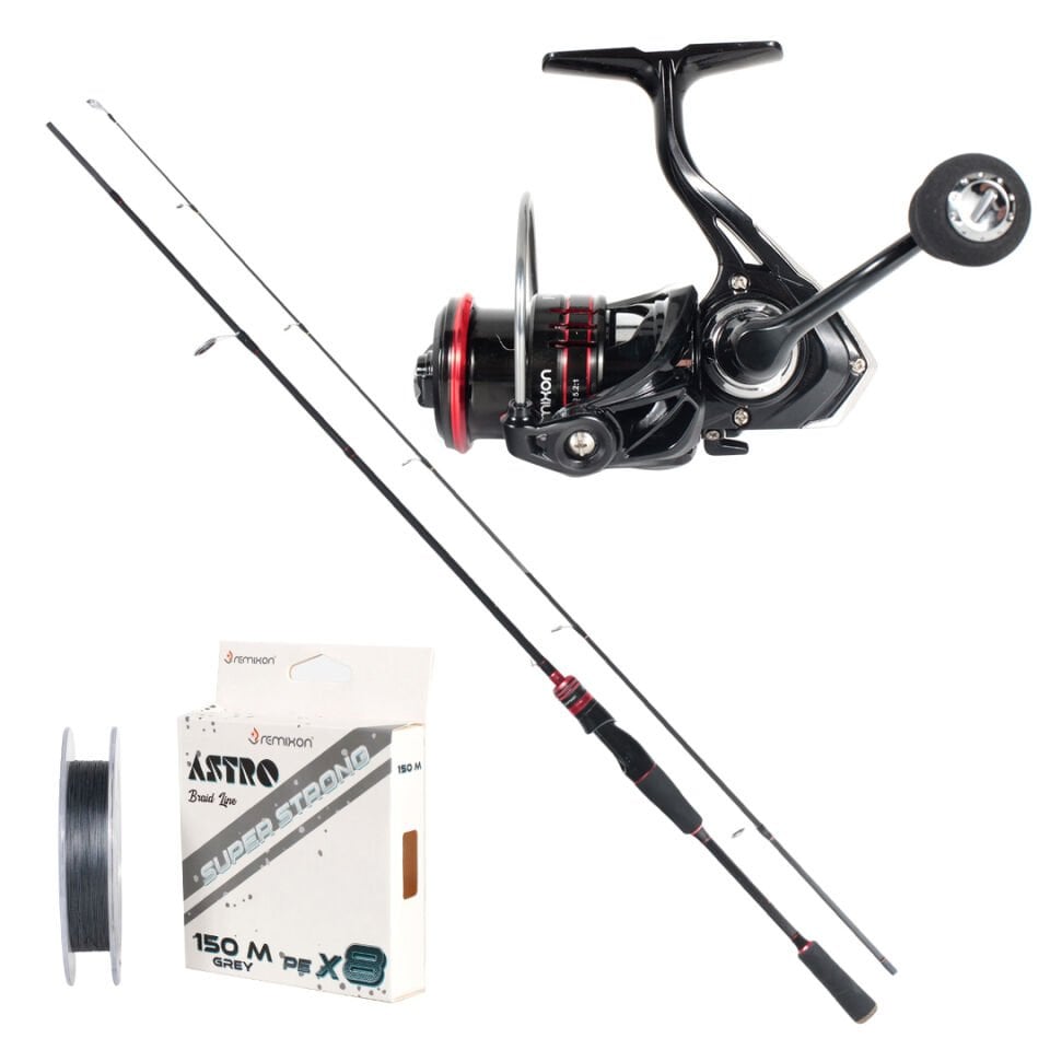 REMIXON FOCUS RD 2.30M 3-25GR 2P KAMIŞ+RD2000S 5+1BB MAKARA, SET