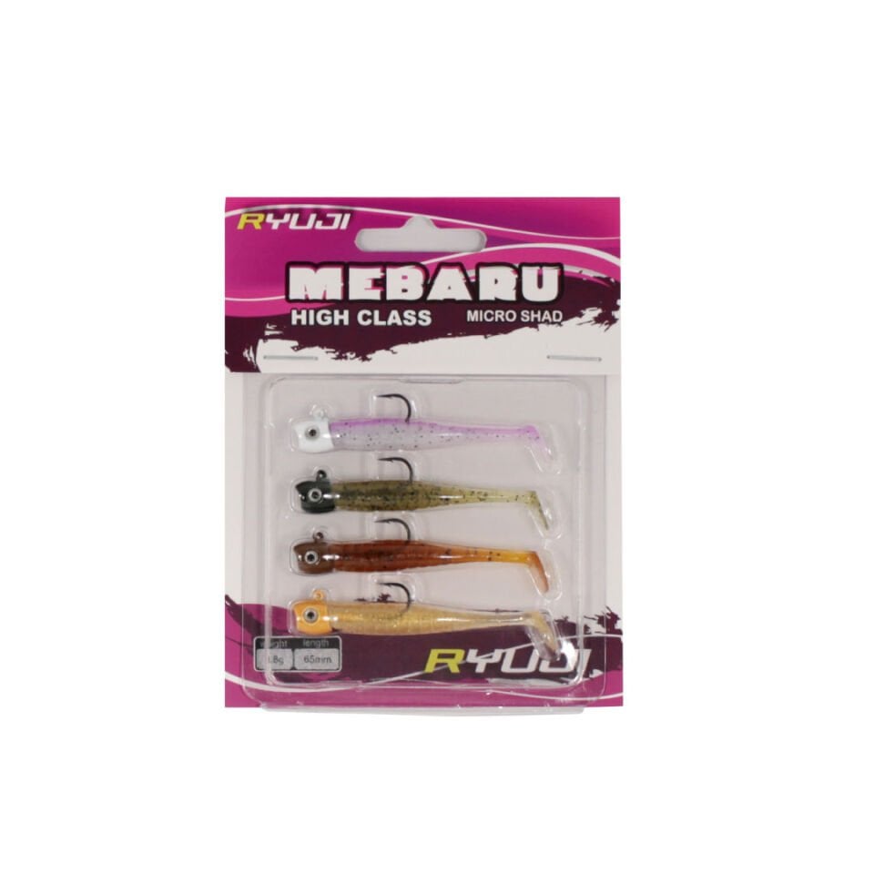 MEBARU MICRO SHAD 65MM 3.8GR NATURAL MIX