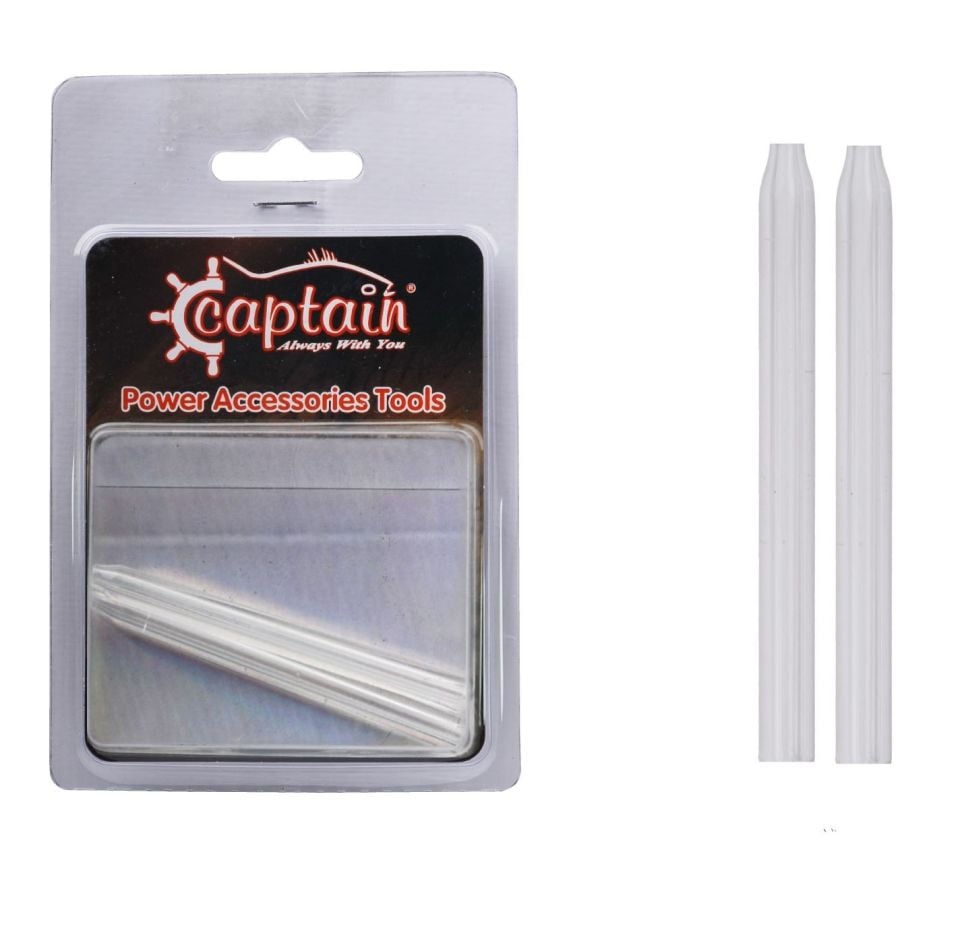 Captain 7629 Transparan Tüp 5gr Cristal Stick 2'li Set