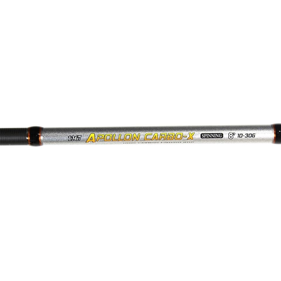 Captain 1367 Apollon Carbo-X 2 Parça Spin Kamış 10-30gr Atar
