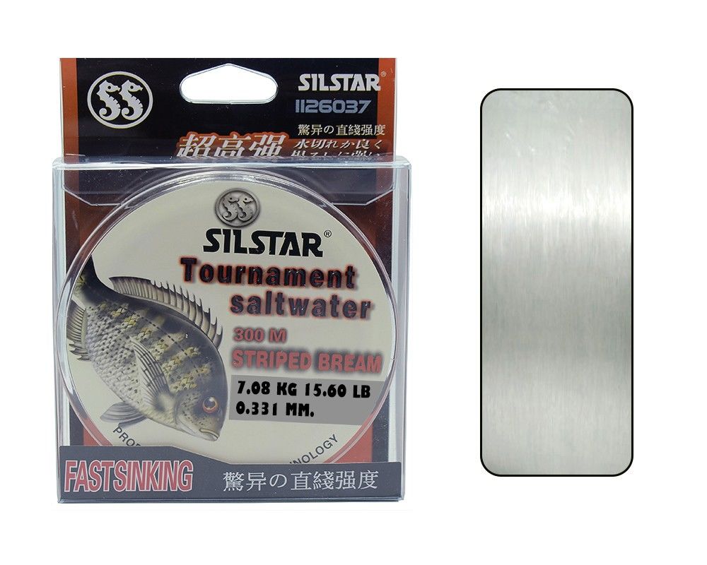 Silstar 1126 Tournament 300mt Monofilament Misina Beyaz