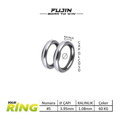 Fujin Solid Ring Halka 5 No