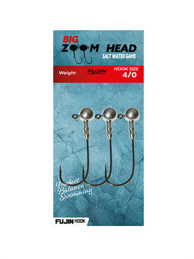 Fujin Big Zoom Head 4/0 Jighead