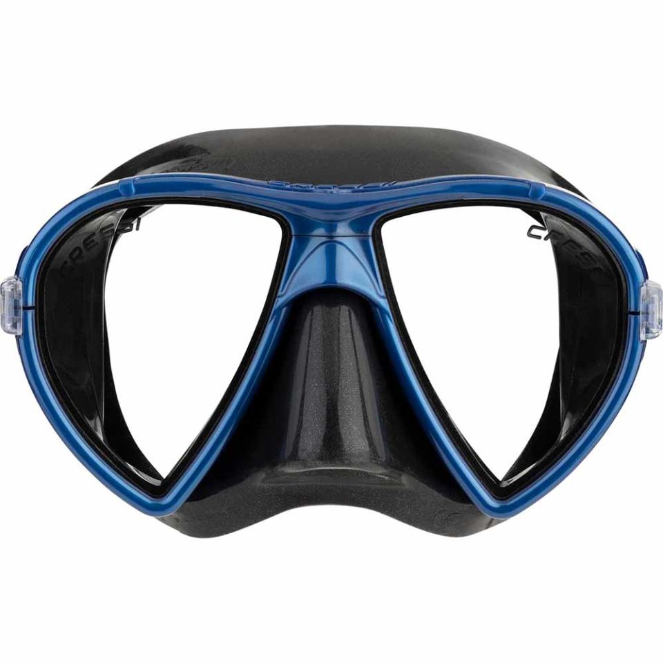 Cressi Ocean Dalış Maskesi BLACK-BLUE