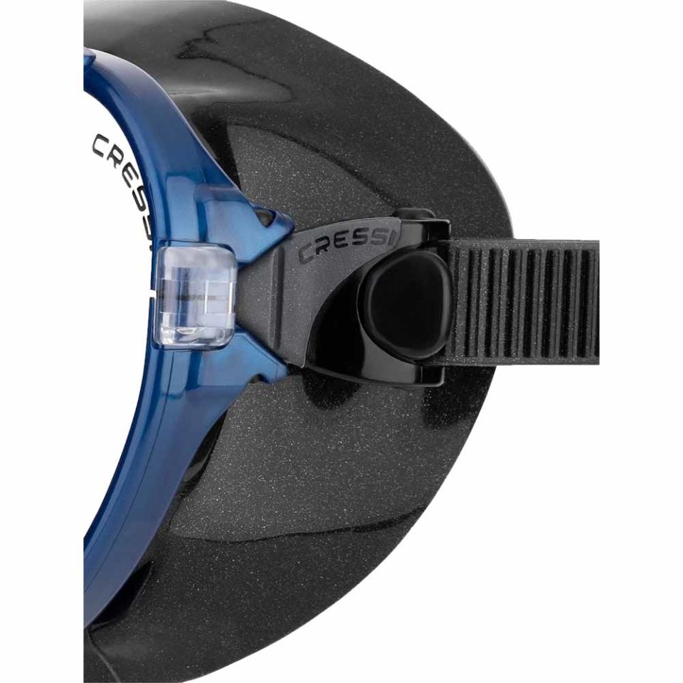 Cressi Ocean Dalış Maskesi BLACK-BLUE