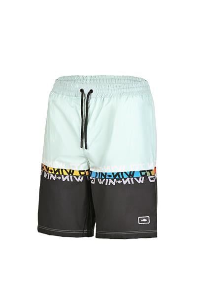 Fujin Pro Angler Board Short Mayo Anthracite Turquoise