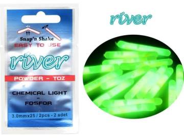 River Toz Fosfor 6.0*50 Sari-Yeşil