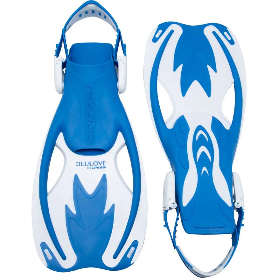 Cressi Rocks Çocuk Dalış Paleti BLUE/WHITE - S/M