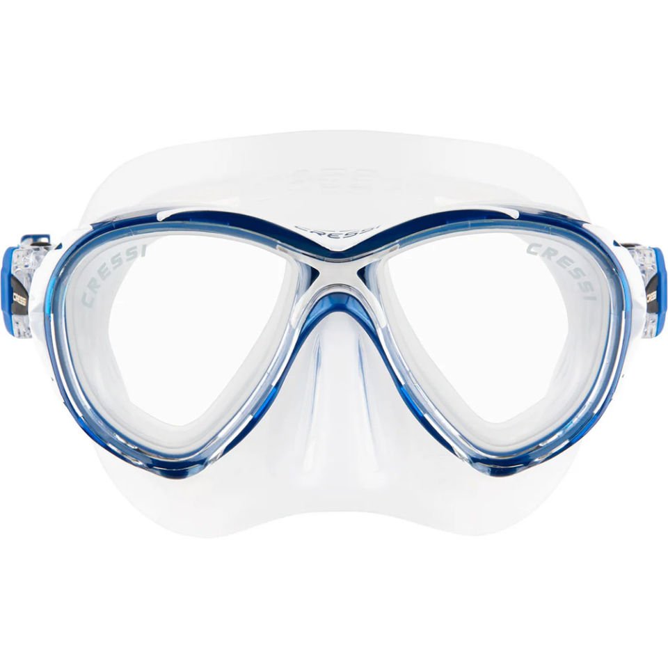 Cressi Naxos Dalış Maskesi CLEAR/BLUE