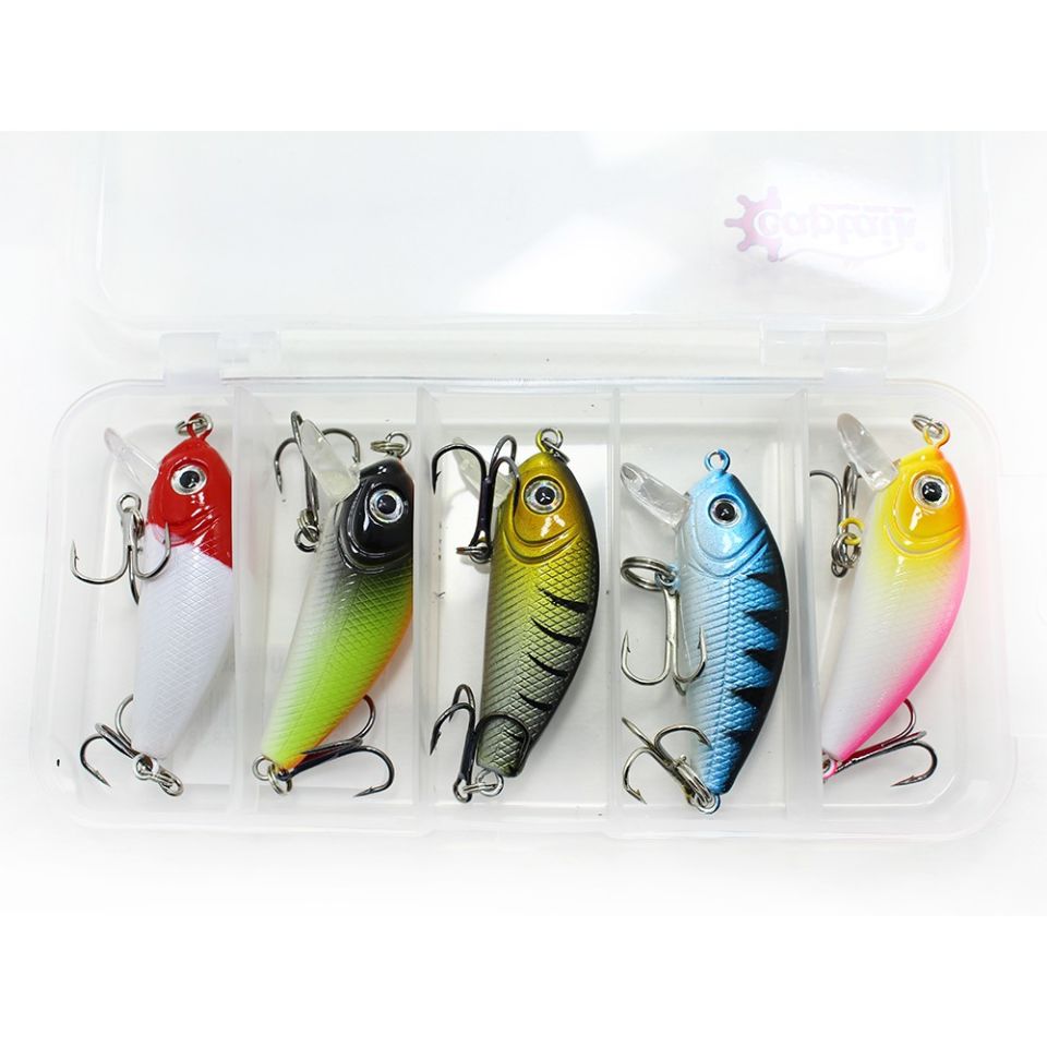 Captain 3399 Lure SET 4.5cm Floating 5li Maket Balık Seti