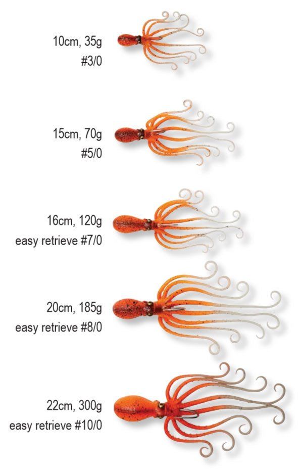 Savage gear Octobus 300g 22cm Suni Yem