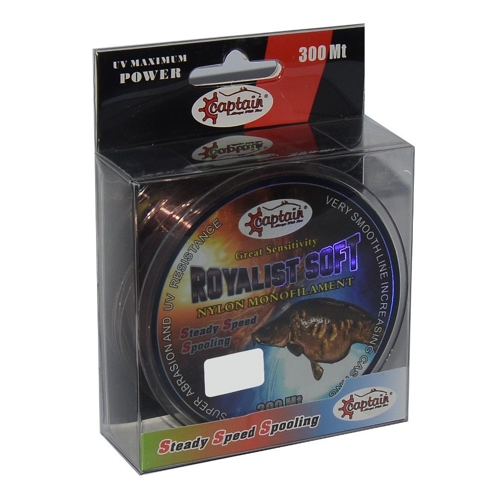 Captain Royalist Soft 300mt Monofilament Misina Kahve Rengi