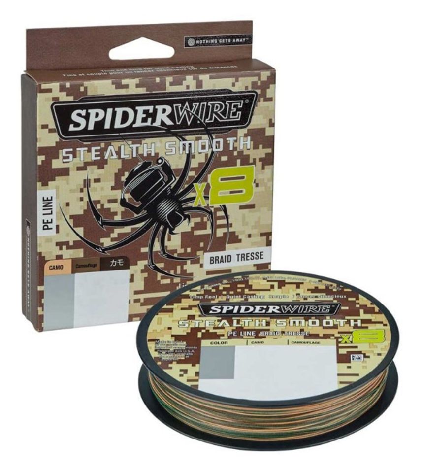 Spider Wire Stealth Smooth8 x8 Pe Braid 300m Camo Örgü İp