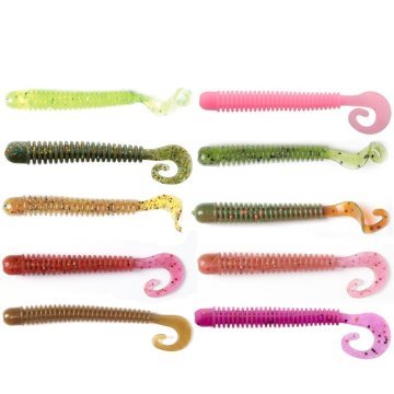 Lucky John Ballist 4'' (10.16 cm) 6P Silikon Yem PA03