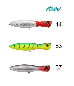 River Bighead Pop 100 10Cm 17G Popper Maket Balık