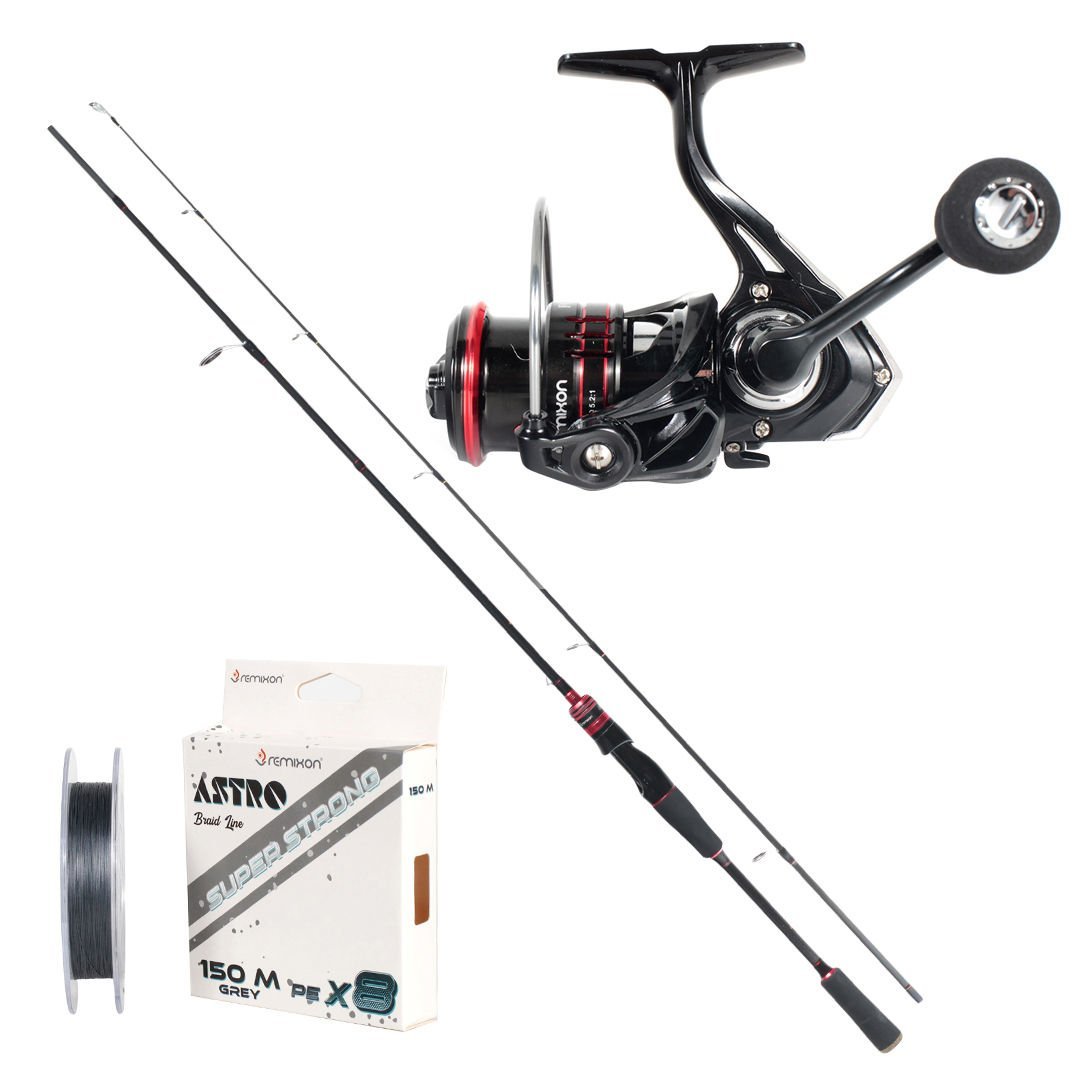 REMIXON FOCUS RD 2.30M 3-25GR 2P KAMIŞ+RD2000S 5+1BB MAKARA, SET