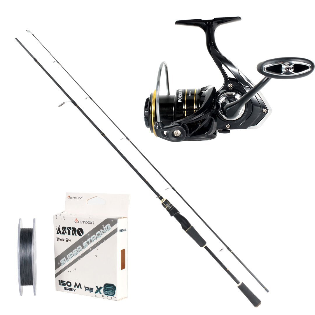 REMIXON FOCUS BG 2.70M 5-35GR 2P KAMIŞ+BG4000M 5+1BB MAKARA, SET