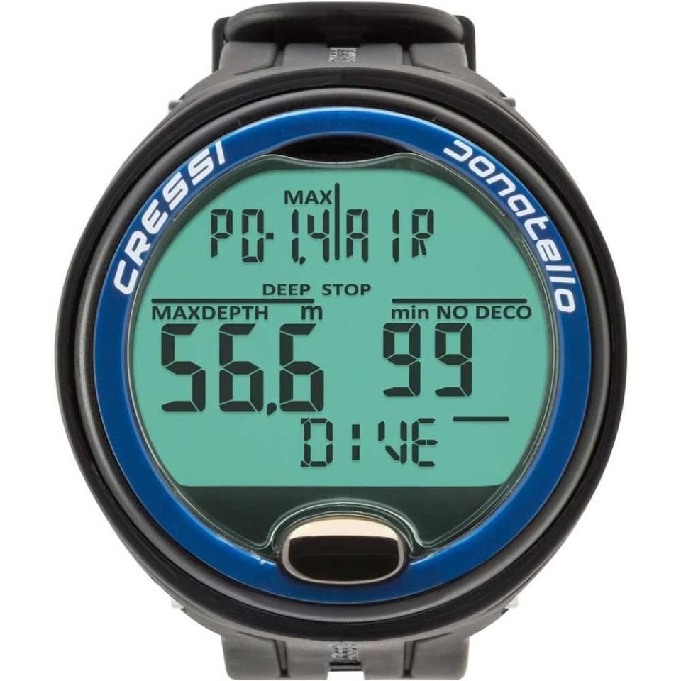 Cressi Donatello Diving Computer BLACK - BLUE