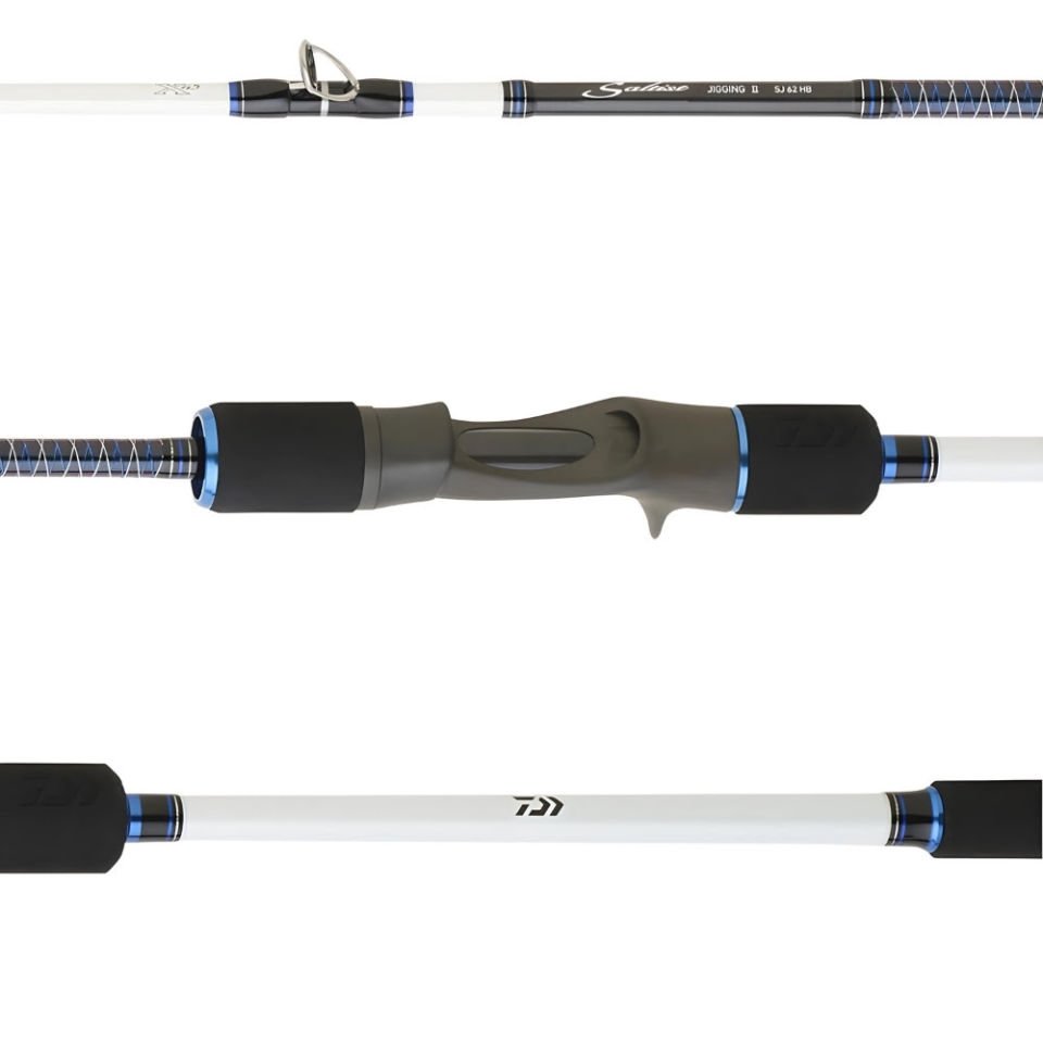 Daiwa Saltist Jigging II 1.88m, 90-210gr, Tek P. Slow Jig Olta Kamışı (Tetikli)