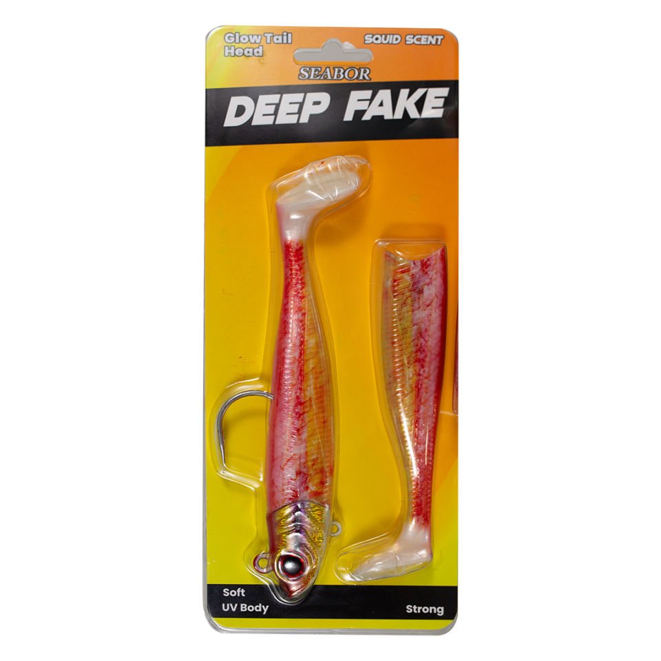 SEABOR DEEP FAKE 200GR 2+1 SİLİKON YEM