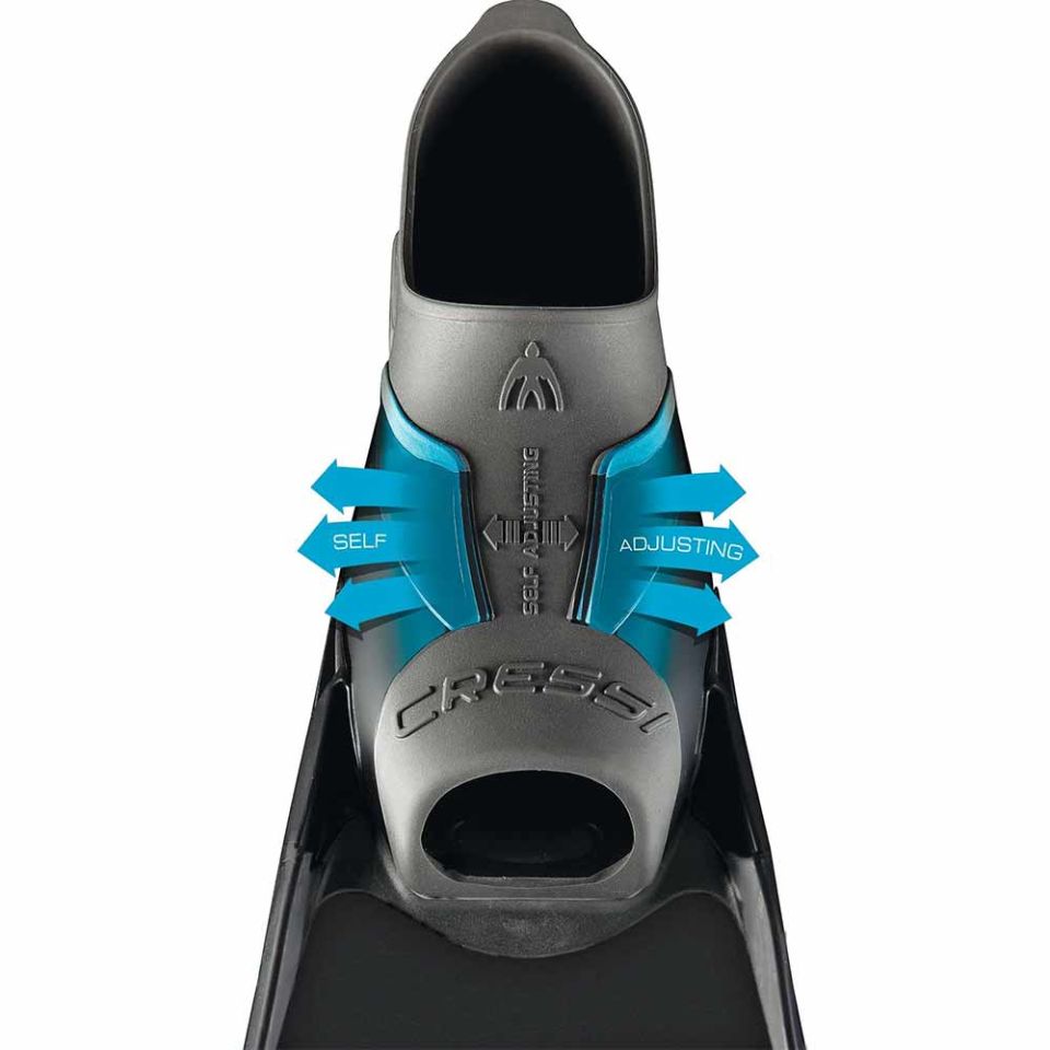 Cressi Gara Turbo Impulse Dalış Paleti BLUE - NO: 44-45