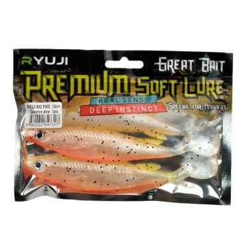 Ryuji Big Pike 13cm 24gr Silikon Yem (3 Adet)