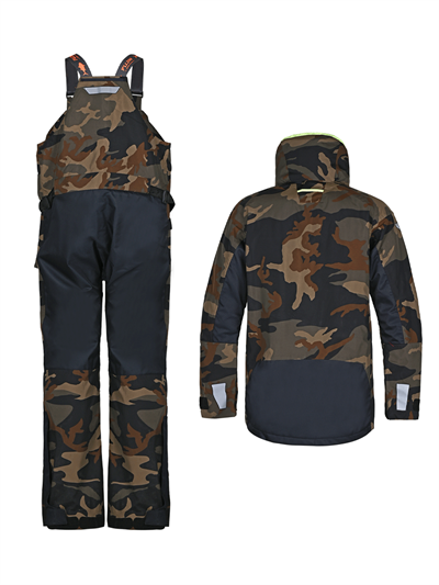 Fujin Pro Angler Off Shore Suit Camo Navy