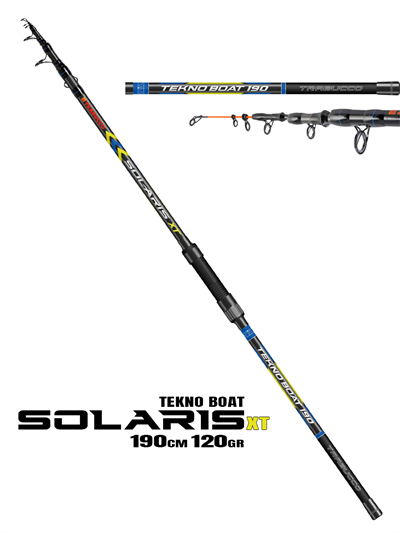 Trabucco Solaris Tekno XT 190cm 120gr Teleskopik Tekne Bot Kamışı